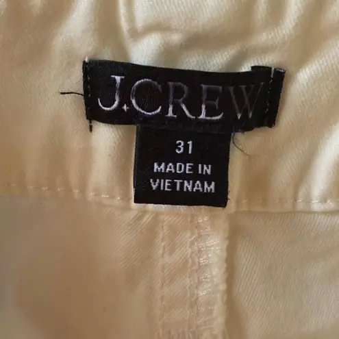 J. Crew Sailor heritage chino pant Natural Size 31 NWT