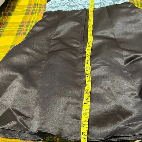 Jessica McClintock Jessica for gunne sax white lace brown dress : Box OW5: