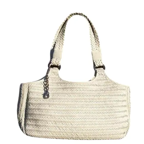 Donald Pliner White Kogi Gator Leather Shoe New Size 10.5 Sleek Sexy $340 NIB