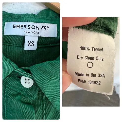 Emerson Fry Emerson T Dress green extra small Size XS