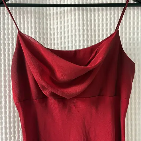 Vtg Nightway Collections y2k style red size 6 special occasion going out dress