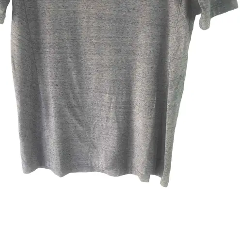 Pure Jill Women's Size XS Blue Heathered Soft Pima Cotton Modal Top