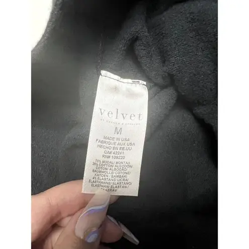 Vlvt Striped Jogger Sweatpants in Black with Red/Blue Stripes Size Medium