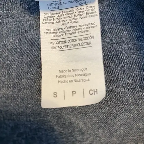 Southern Couture Gray Tailgate Football Teal Pink White Long Sleeve T shirt Sz S