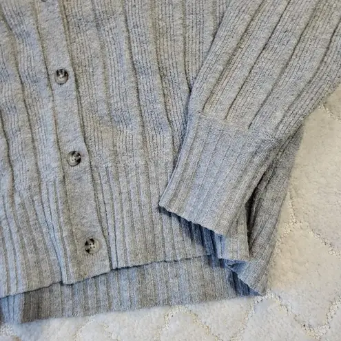 Nine West grayish blue oversized knit cardigan