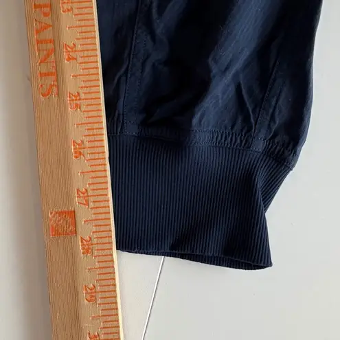 Lululemon Navy Blue Ribbed Track Pants Joggers Sweatpants Size 8