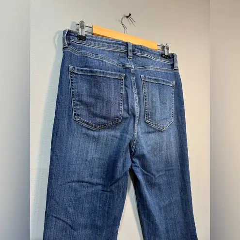 Liverpool Raw Hem Flared Jeans Size 29/8 EUC