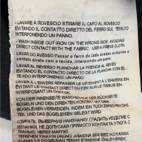 Emporio Armani Cap-sleeve Gathered Waist Milano Jersey Dress Black 4