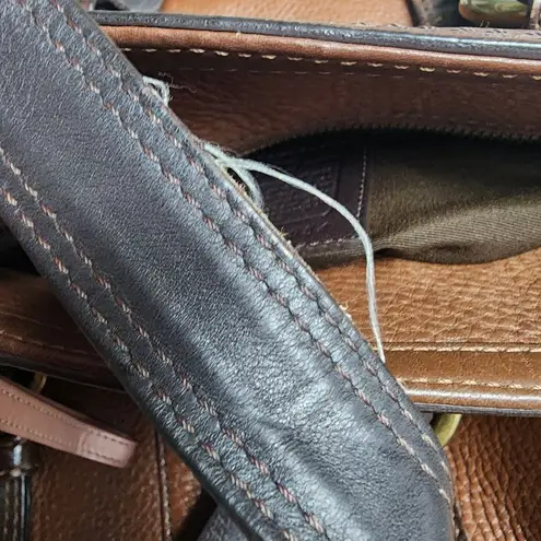 Coach  Brown Pebbled Leather Purse