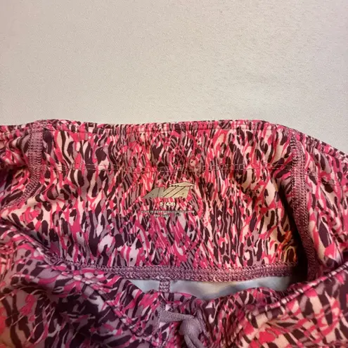 Avia Womens Activewear Leggings Pink Animal Print Stretch Workout Pants S #