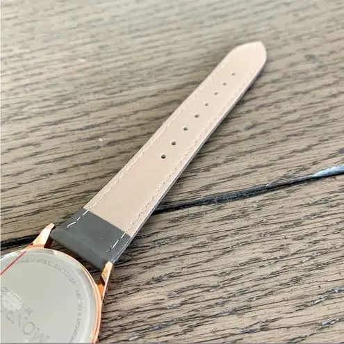 NWT Monroe Classique Wrist Watch in Sunburst Solerose Gray