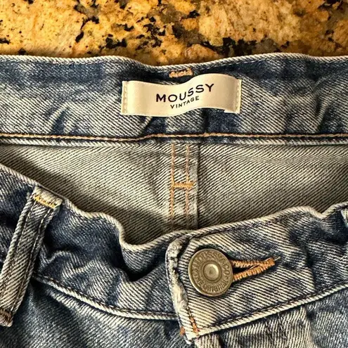 Moussy Vintage Mayer Straight Leg sz 29 Blue
