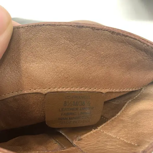 Vince Camuto  Franell 8.5 Brown Leather High Heel Bootie Ankle Boot