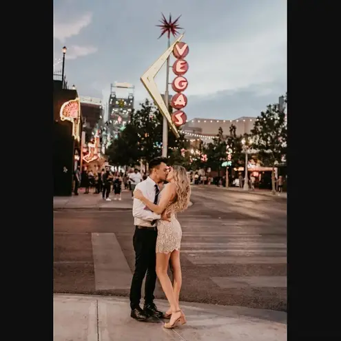 Lulus  Delicate Darling Mini Dress M Beige Ivory Lace Bodycon Bridal Graduation