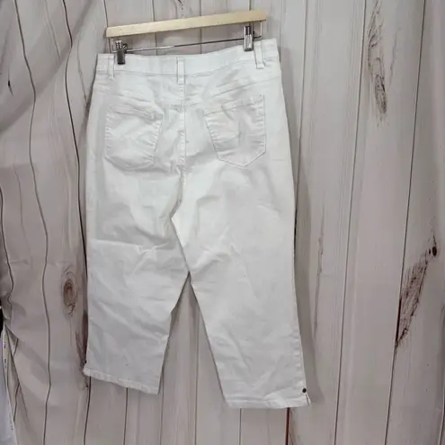 Christopher & Banks Women’s 14 White Cropped Jeans