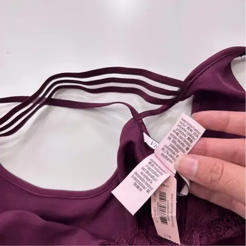 Victoria's Secret  Satin Slip Dress Large Burgundy Wine