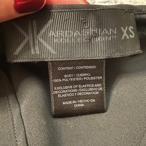 Kardashian Kollection black dress size XS