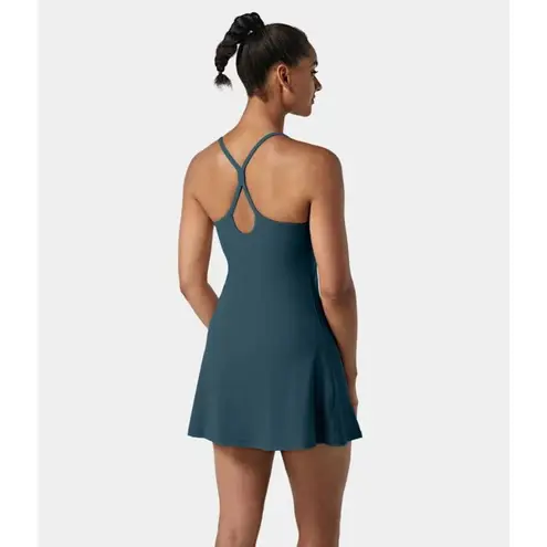 Halara Everyday Cloudful Air 2-in-1 Cool Touch Dress-Euphoria Air Blue S