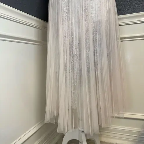 Loyd/Ford Palm Springs three layer midi skirt Pink Size 2