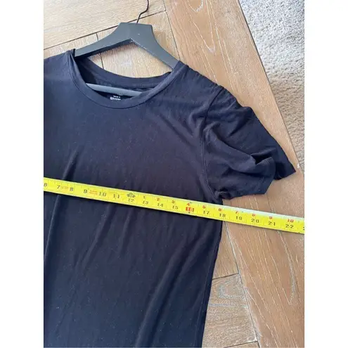 Majestic Filatures Short Sleeve Deluxe Tee Shirt Dress Women’s Size 3 Black Size L