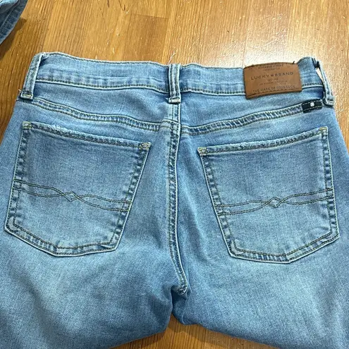 Lucky Brand  sweet crop Light Blue Denim Jeans