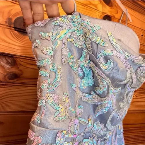 Naked Wardrobe sequin statement dress medium