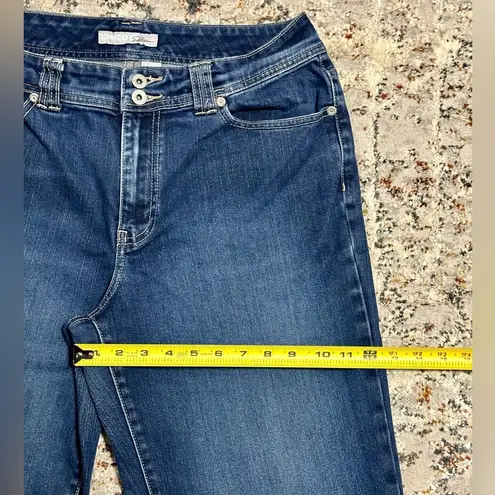 Chico's  cropped capri jeans size 12 cuffed