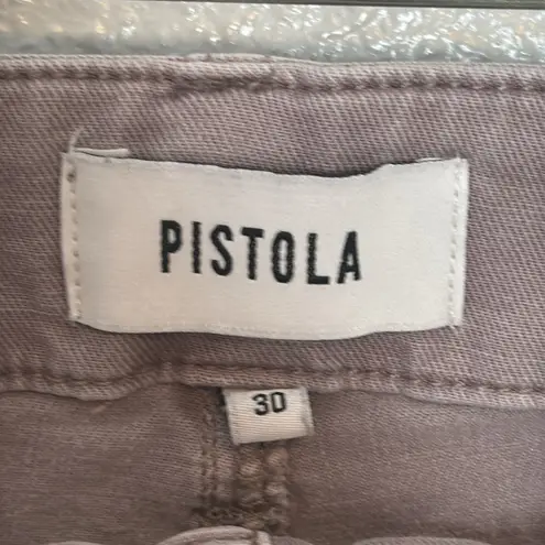 Pistola Women's Mara Straight Leg Purple Capri Pant Size 30