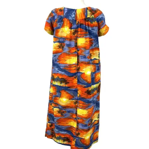 VTG Pacific Isle Creations of Hawaii Womens 20 Muu Muu Dress Sunset Tropical USA Size undefined