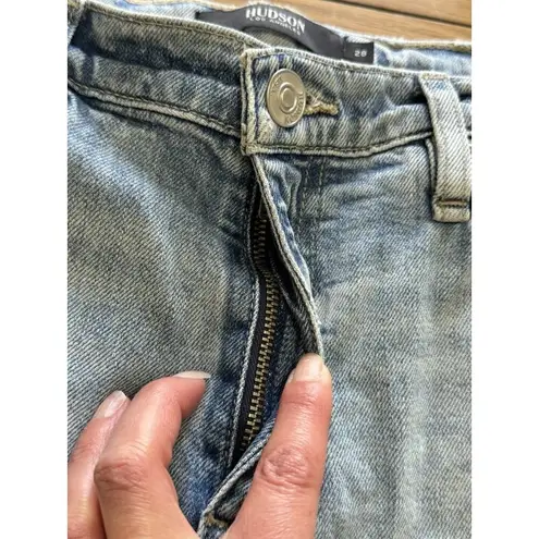 Hudson Size 27 Women REMI Straight Ankle Denim Jeans Preppy City Designer Modern