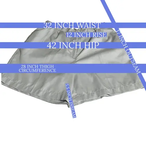 VINTAGE 1990'S COLLECTION BY CHEROKEE LIGHT BLUE HIGH WAISTED SHORTS (14)