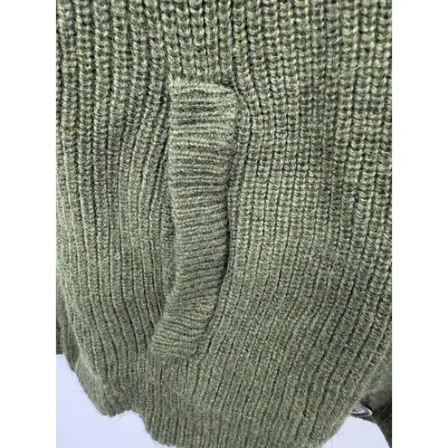Pendleton  Sweater Womens Medium‎ Green Shawl Collar Cardigan Shetland Wool