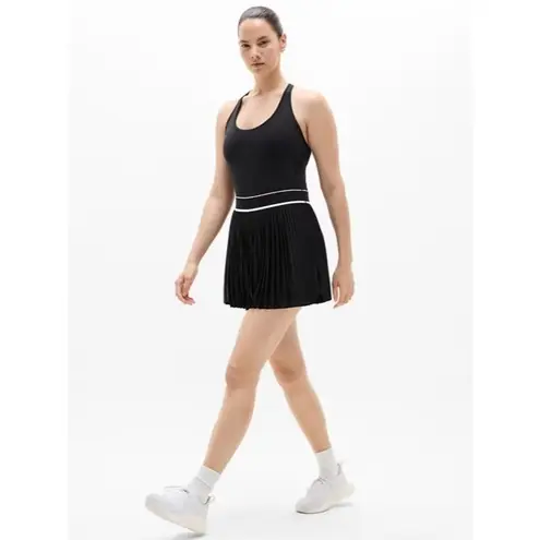 Athleta  XS Power Serve Tank Dress Tennis Black X-Small Regular