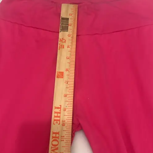 None One Size Hot pink Leggings Fits like a  Medium