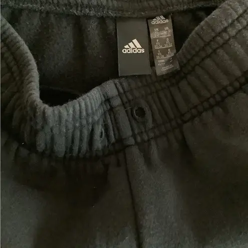 Adidas  Size XS Black and White Track Pants with Signature Stripes. Preloved thumbnail 6