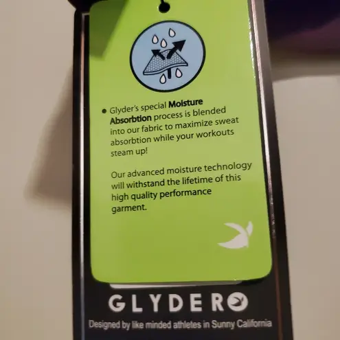 Glyder  Purple Sports Bra Moisture Absorption