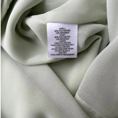 Hallelu Green Cutout Mini Dress Size Large