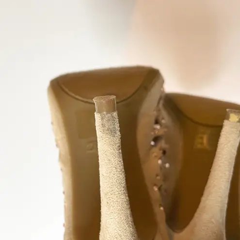 Zigi Soho Heels Booties Rhinestone Cutout Stiletto Party Shoes Size 10 Glamour