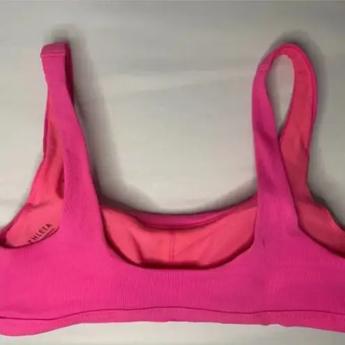 Athleta  swimsuit top Hot Pink Cloudbreak Ribbed Bikini Top - S