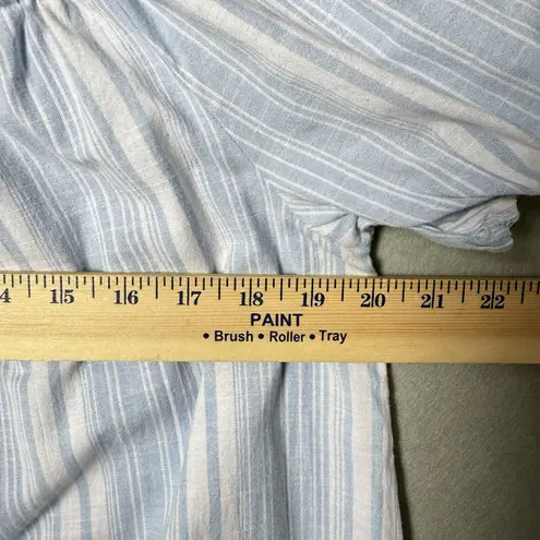 Planet Gold 100% Cotton Mini Summer Floral Dress Blue White Women Juniors XL