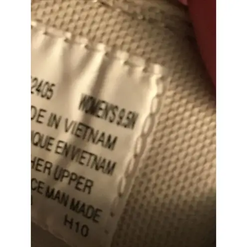 ROCKPORT Womens Leather Shoes Roamed Adjustable Hook & loop Strap Sz 9.5N Beige