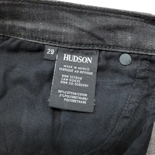 Hudson Skirt Size 29 W31" Waist Robbie Mid Rise Pencil Skirt Raw Hem Denim Skirt