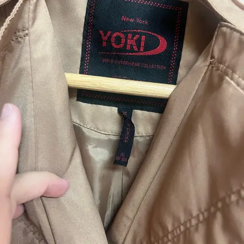 Yoki  New York Waterproof Trench Coat Beige Size 🧥M