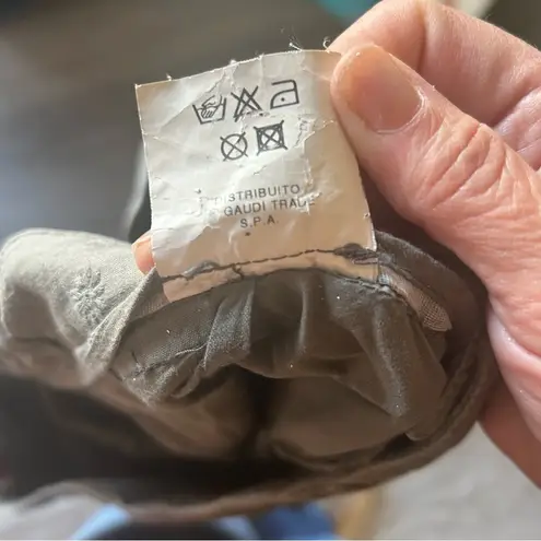 Gaudi Vintage Lovers Olive Green Women's Shorts European Size 40 US XS (25