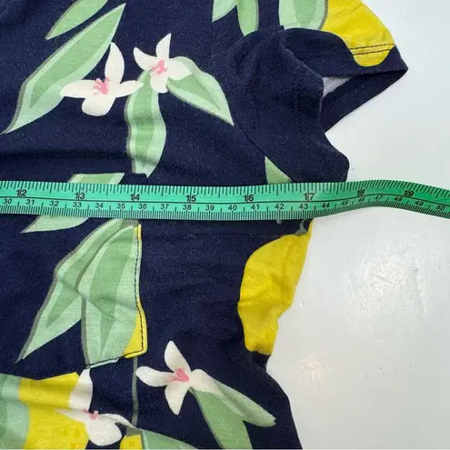 Soma Cool Nights Short Sleeve Sleepshirt Lemons XS X