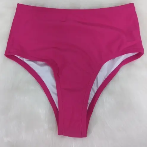 Halara SWIMWEAR Solid High Waisted Bikini Bottom Swimsuit | SMALL