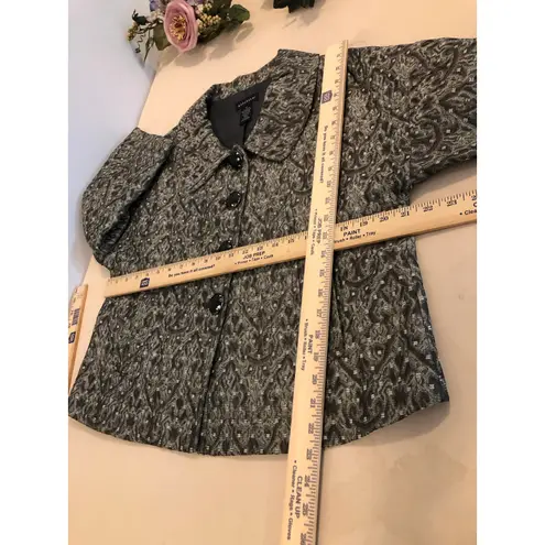 Rafaella Women Jacket 12 Shawl Collar 4 Buttons Closure 3/4 Sleeve Executive