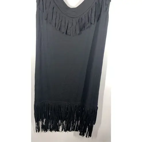 Women's Fringe Sleeveless V