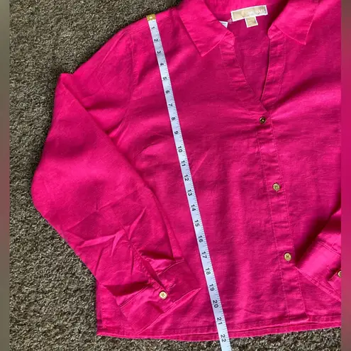 MICHAEL Michael Kors Pink Shirt Size XL