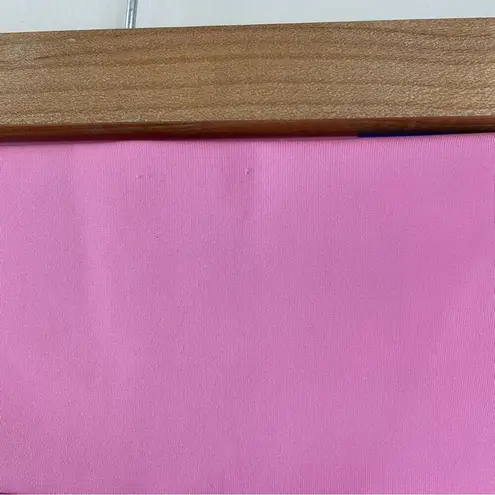 Adidas  wide Waist Athletic Long Bike Shorts Tights Pink White gym womens XS new - Image 13